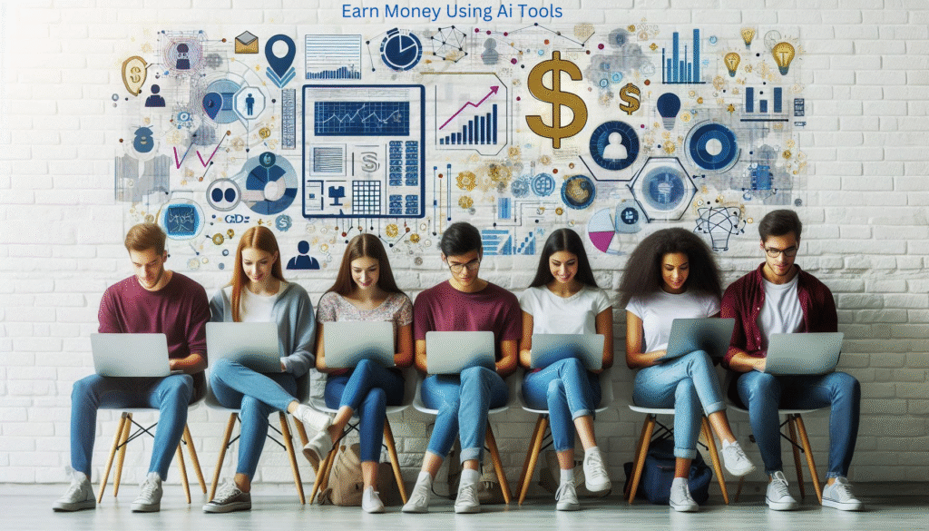 earn money using AI tools