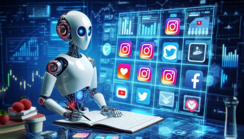 How to use AI for social media marketing